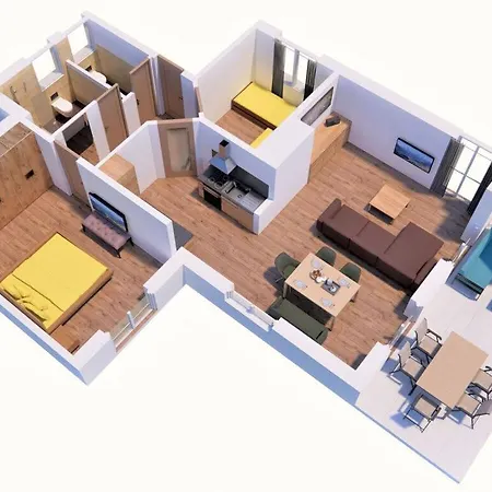 Сasa de vacaciones Alpina Zon-appartement Met Xl-terras *